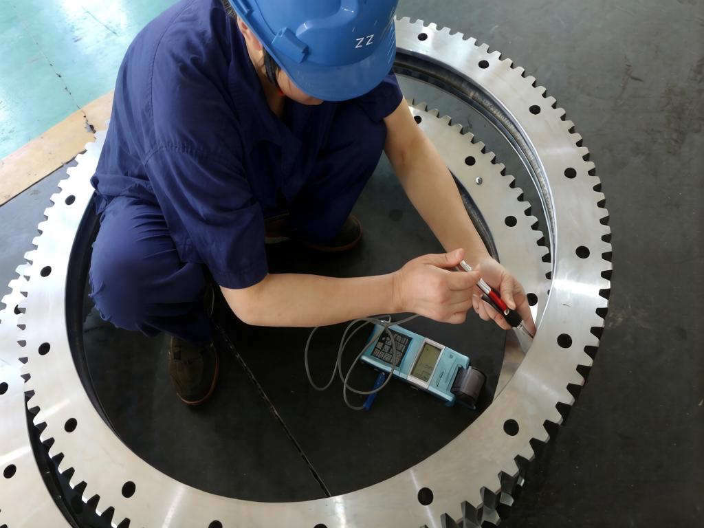 Hardness testing of quenched surface