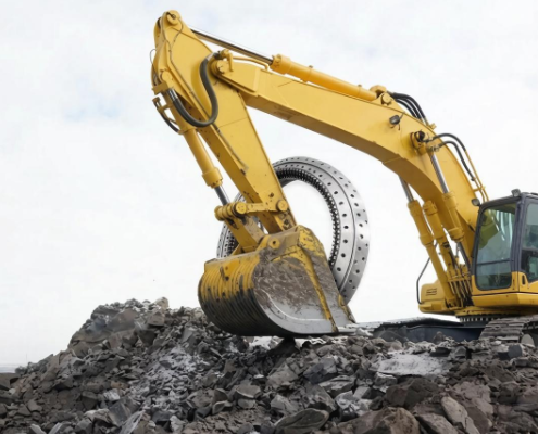 banner 3 excavator slew bearing